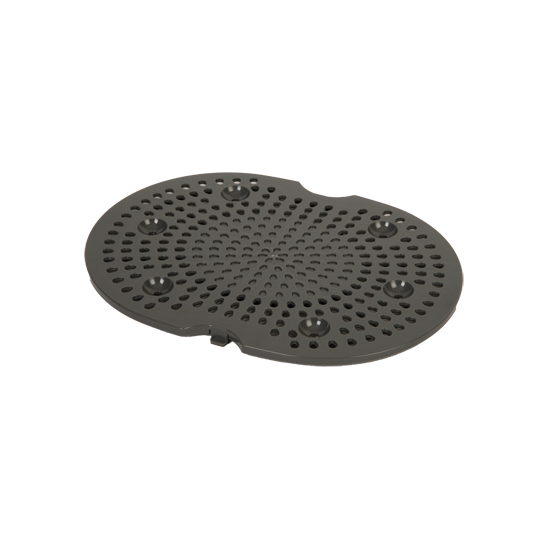 Grille fond de bol grise SS-993834