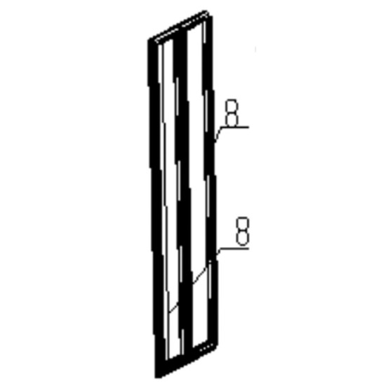 Joint Porte Freezer (repère 8) FR000221