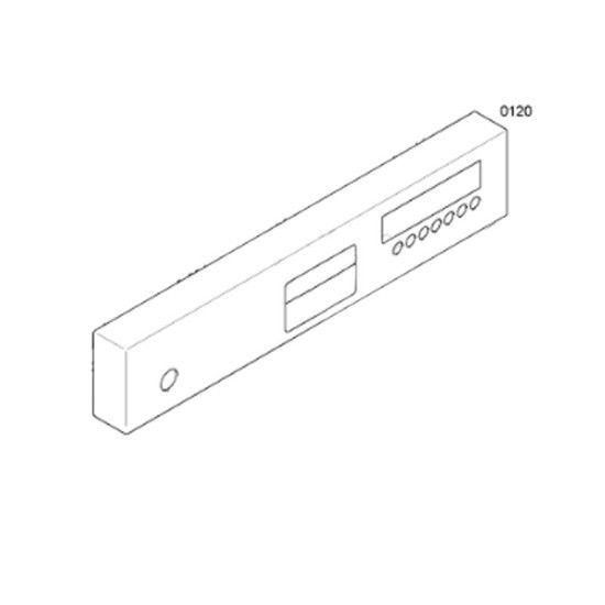 Boitier de bandeau (repère 120) 00448996