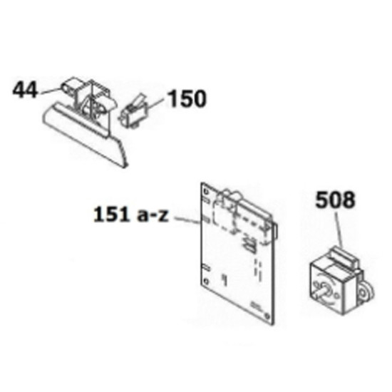 Module programmé (repère 151 a-z) 49028762