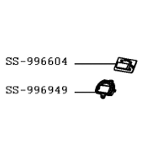 Support de carte électronique (repère SS-996949) SS-996949