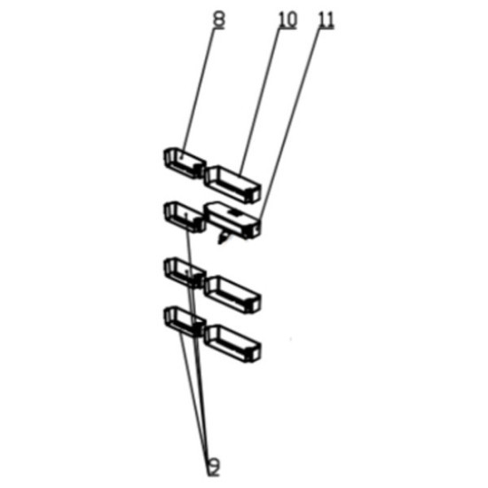 Balconnet Bouteilles (repère 10) FR007154