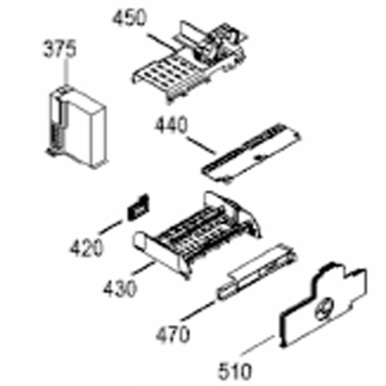 Platine intégrale (repère 375) 6146320