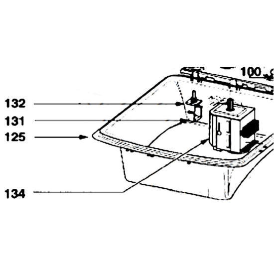 Programmateur (repère 134) 1101PAD, 52X5010