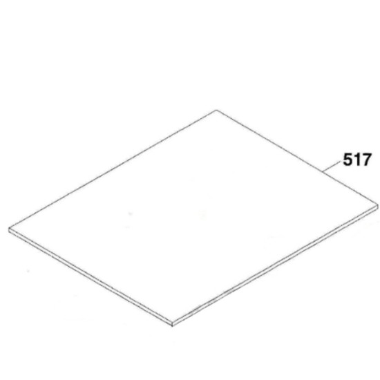 Fermeture supérieur (repère 517) 43017253