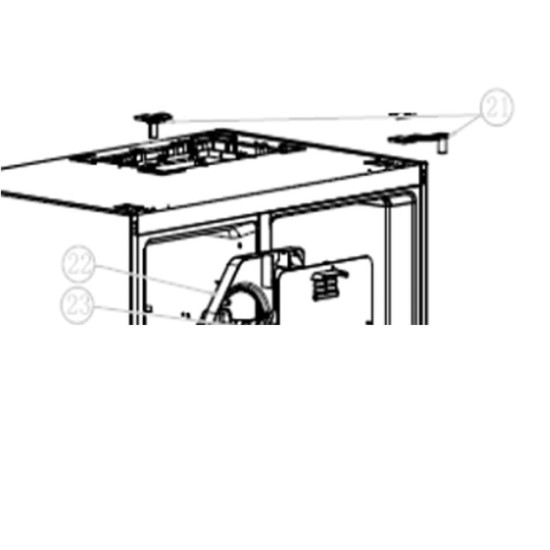 Charnière Supérieure (repère 21) FR000930
