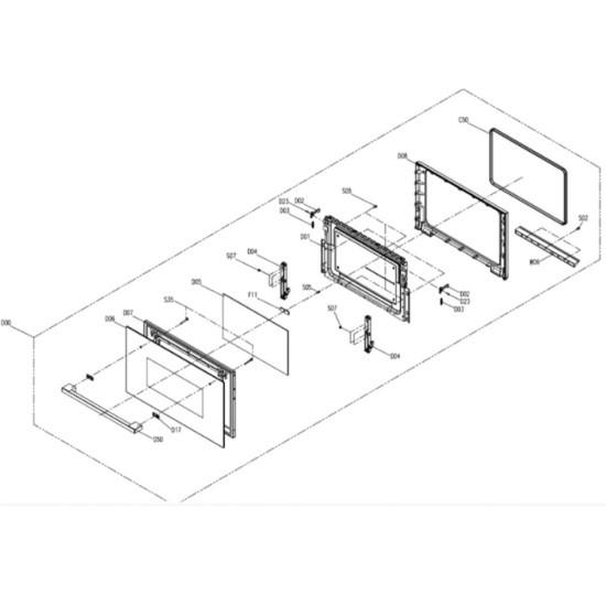 Porte Assemblée  (repère d00) CU000791