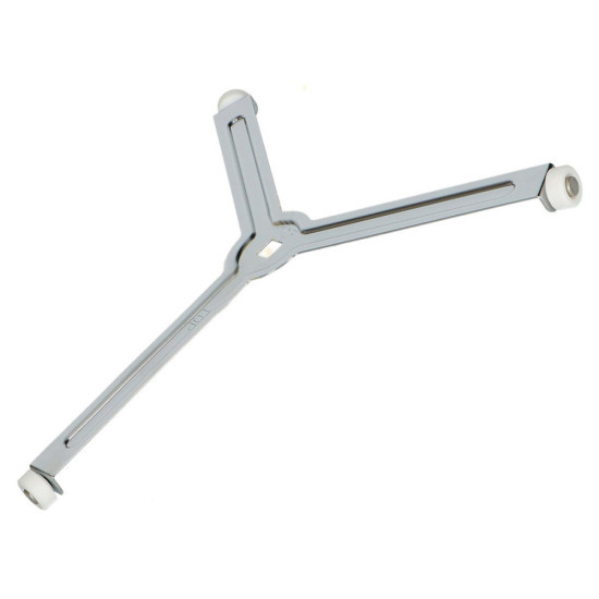 Support plateau metal a 3 roulettes FROLPA060WRK0