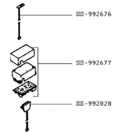 Carte électronique (repère SS-992685) SS-992685