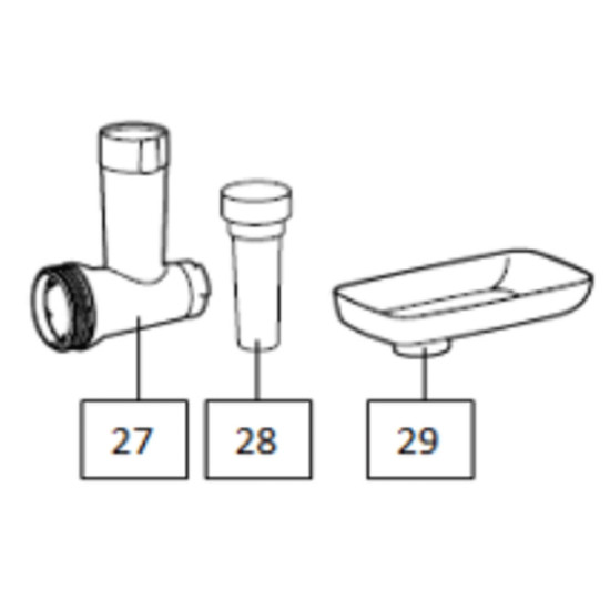Poussoir Hachoir (repère 28) CU001154