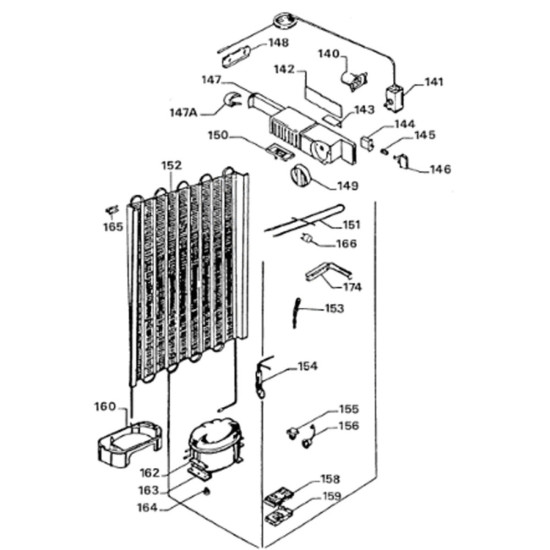 Plaque thermostat (repère 159) 2340426515