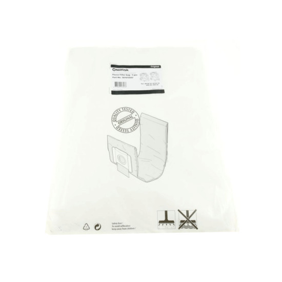 Fleece filter bag 5 pcs attix 33/44 107413547