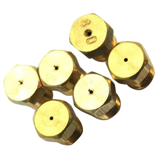 Jeu d'injecteurs gaz butane/propane 900246