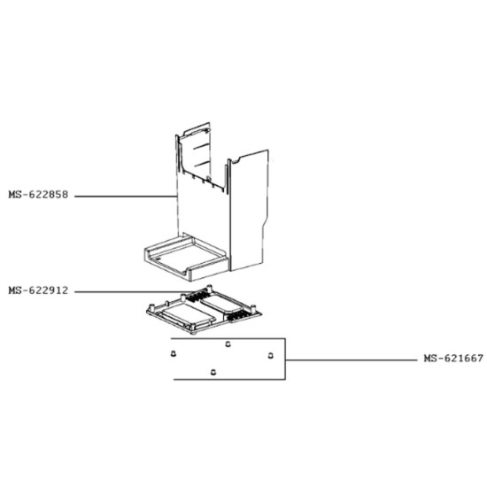 Socle (repère MS-622912) MS-622912