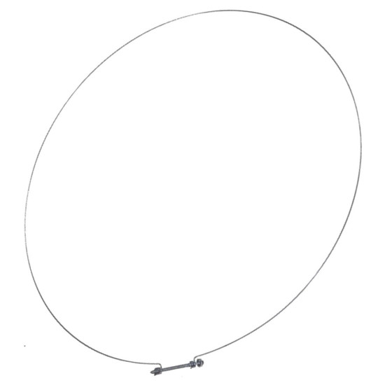 Collier arrière manchette d'origine 481240118673, C00328913