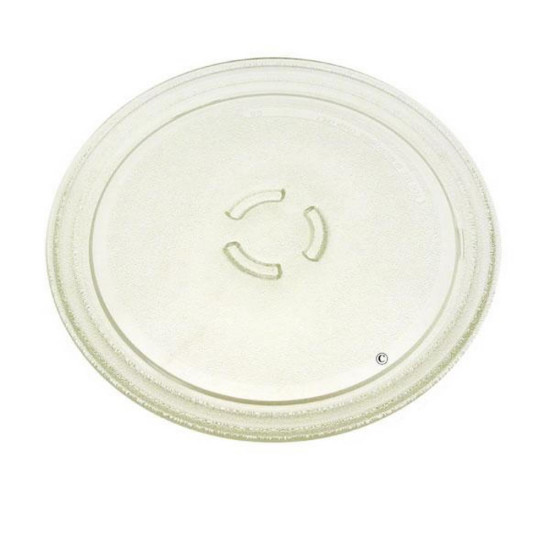 Plateau en verre diam. 28cm 481246678407, C00629086