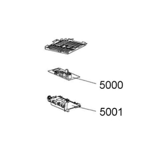 Platine de contrôle (repère 5001) 482000018897