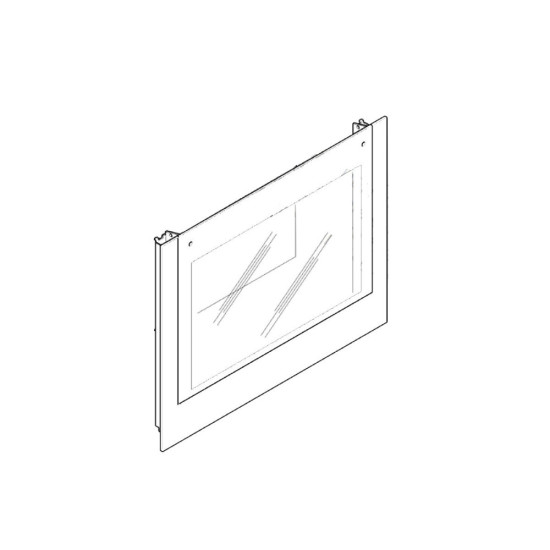 Vitre de facade d'origine 00478698