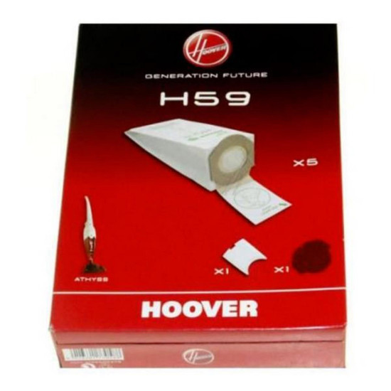 Boite de 5 sacs 1 filtre H59 ATHYSS 35600279