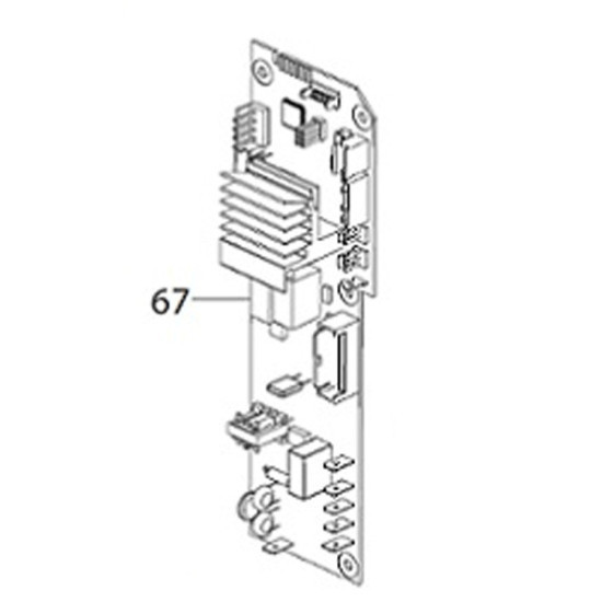 Module de puissance (repère 67) 569658