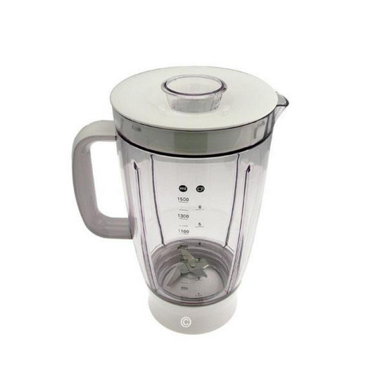 Bol blender / mixeur complet 1,5l acrylique blanc KW681153