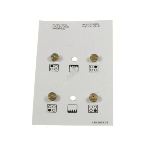 Sachet injecteurs gaz butane 4431100102