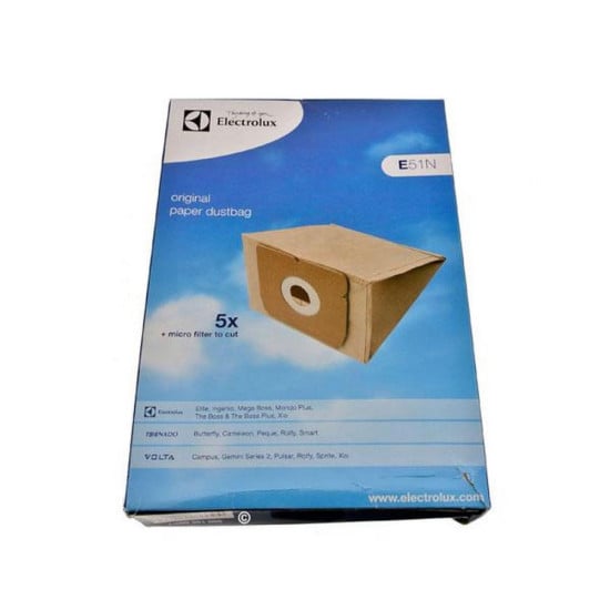 Boite de 5 sacs poussières + 1 filtre 9002565449