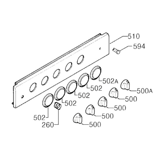 Clips bulbe thermostat (repère 6) C00053696