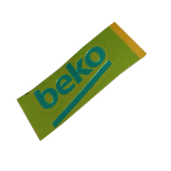 Plaque signalétique BEKO 5737560200