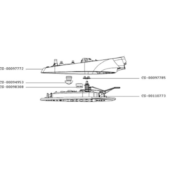 Bouchon réservoir (repère CS-00110733) CS-00110733