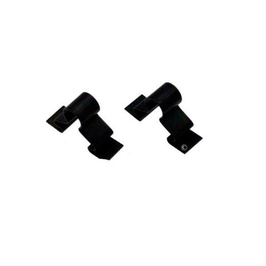 Lot de 2 clips vitre 72X0273