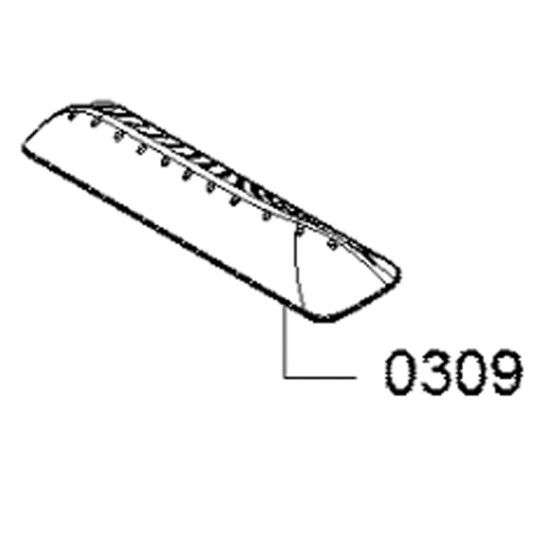 Boitier de bandeau (repère 120) 00748618