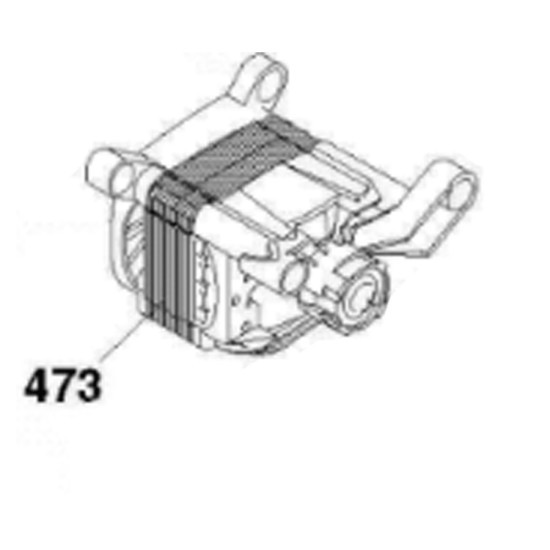 Moteur collecteur (repère 473) 41041009