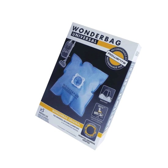 Boîte de 5 sacs microfibres WONDERBAG WB406120