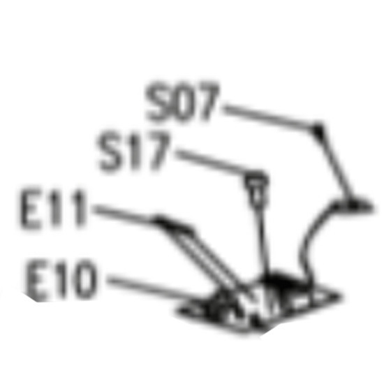 Ensemble Carte Filtre (repère e10 + e11) CU003830