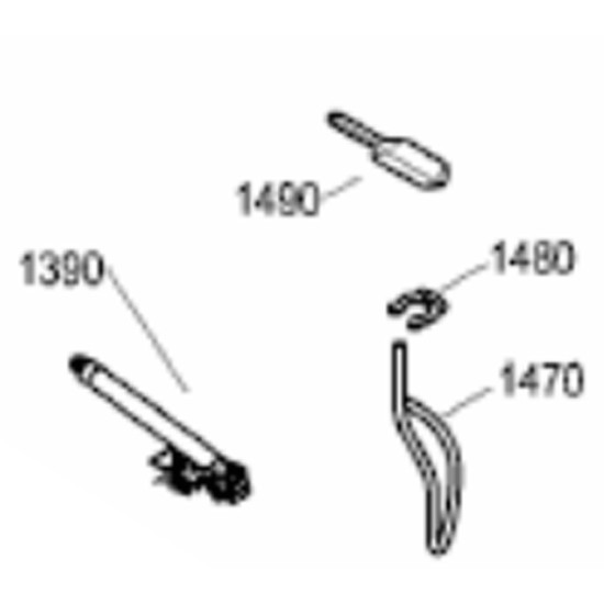 Alimentation eau complète combine (repère 1390) 9941154