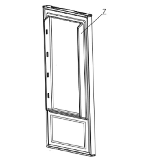 Porte Ref Silver FR005017