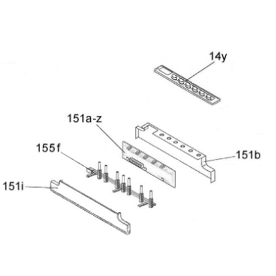Module programmé (repère 151 a-z) 49035459