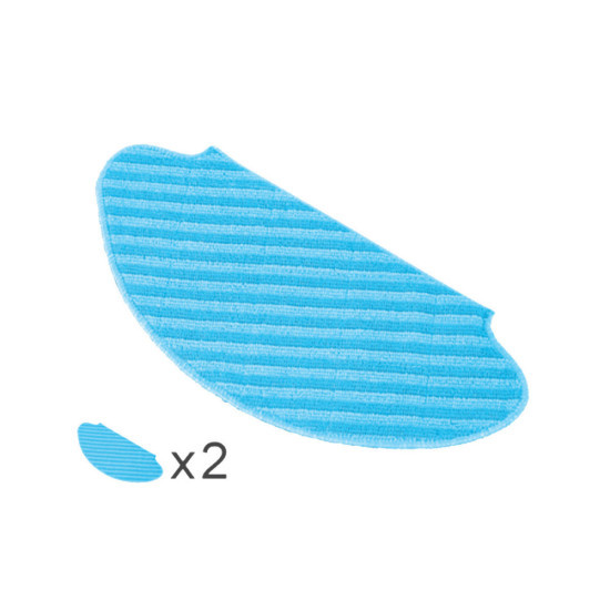 Serpillères bleues x2 ZR690202