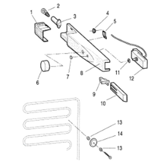 Ecrou thermostat (repère 11) C00002516