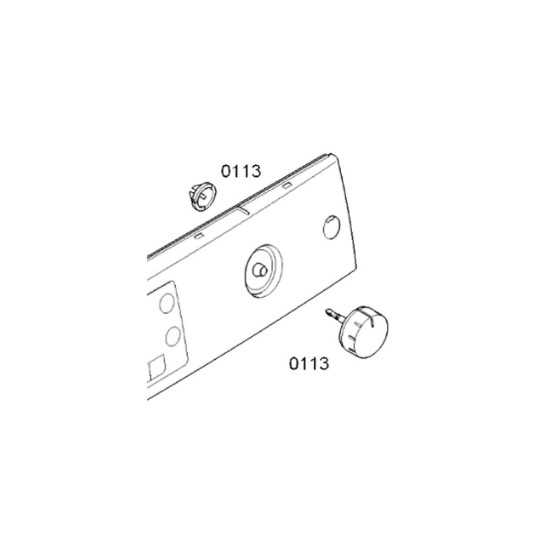 Bouton de programmation (repère 0113) d'origine 00610318