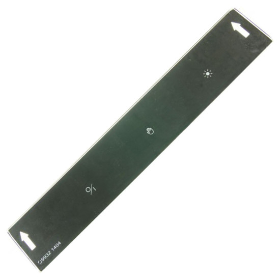 Glace bandeau noire 74X9519