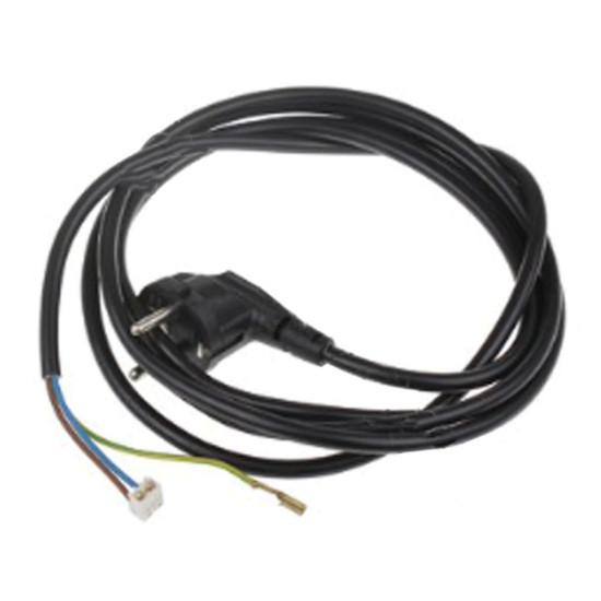 Cable d'alimentation noir 2.5 mètres  2072695014