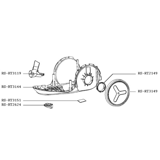 Roue (repère RS-RT3149) RS-RT3149