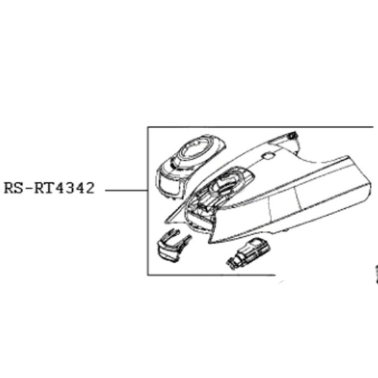 Capot bleu RS-RT4342