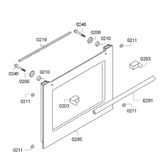 Vitre extérieure 00740147