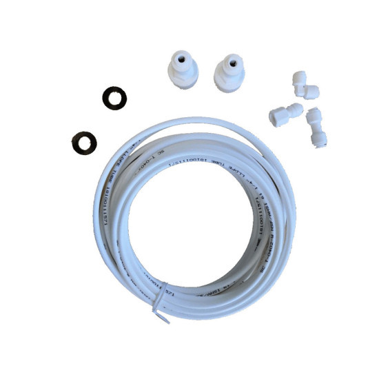 Kit lyre arrivee d'eau : tuyau (6m) + raccords UKT001 484000008590, C00379990