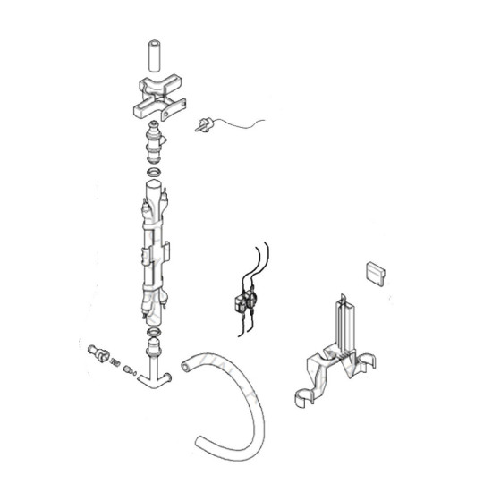 Chauffe eau instantané repère 207 d'origine 00495811, 495811