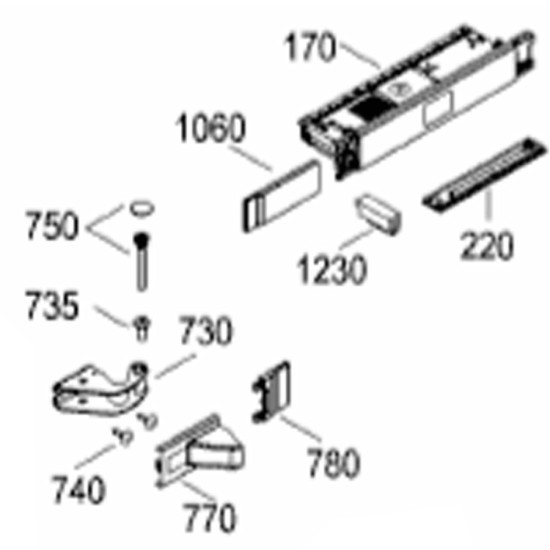 Kit électronique programme (repère 170) 6140955