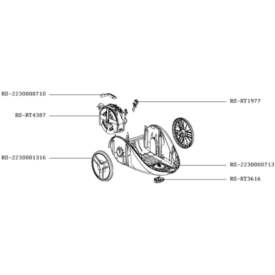 Roue (repère RS-2230001316) RS-2230001316